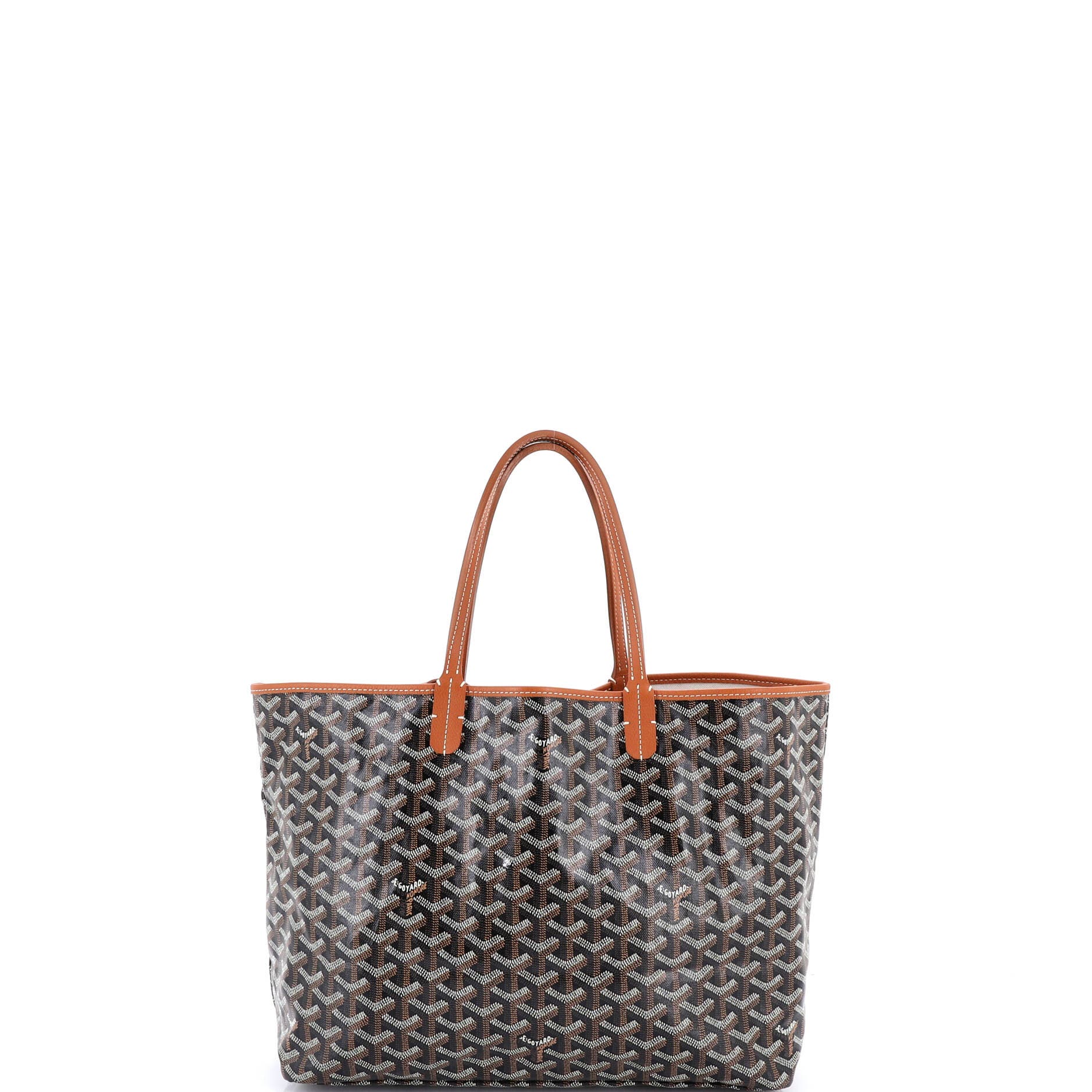 Pre-Owned Goyard Saint Louis Tote Coated Canvas PM, Alternate, color, 