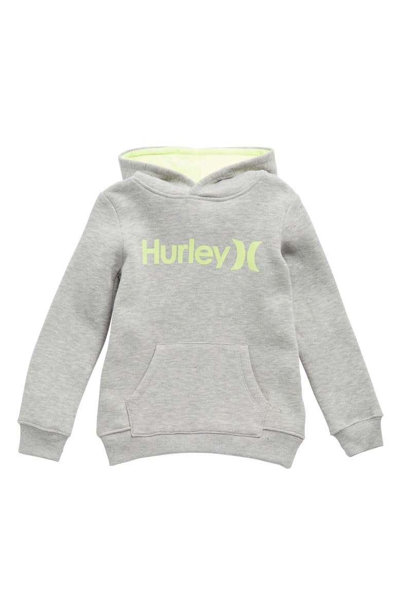 Hurley Core Fleece Logo Hoodie, Main, color,