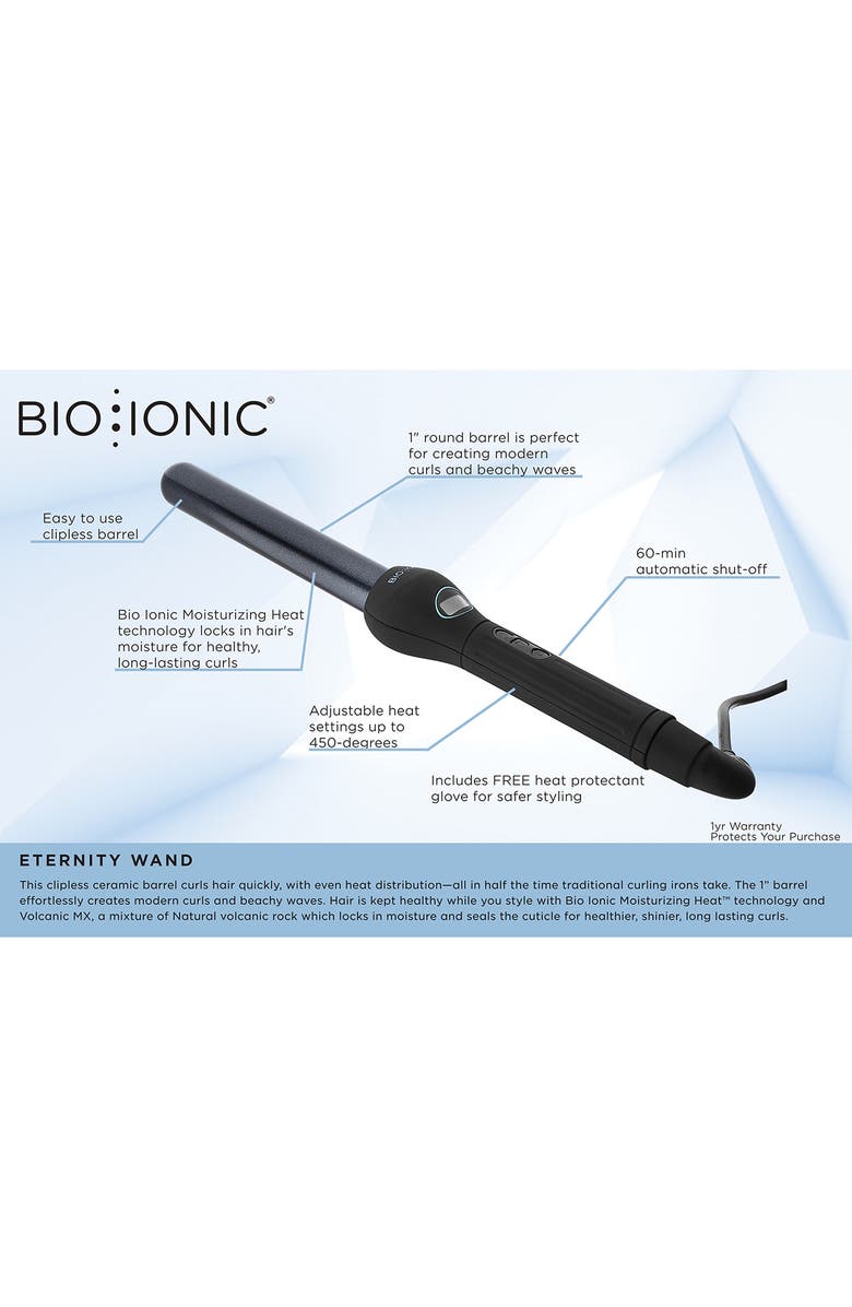Bio Ionic Eternity Wand One-Inch Pro Styling Wand, Alternate, color, 