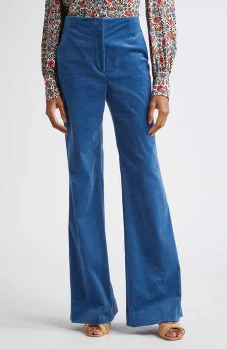 Veronica Beard Basima Stretch Corduroy Flare Pants