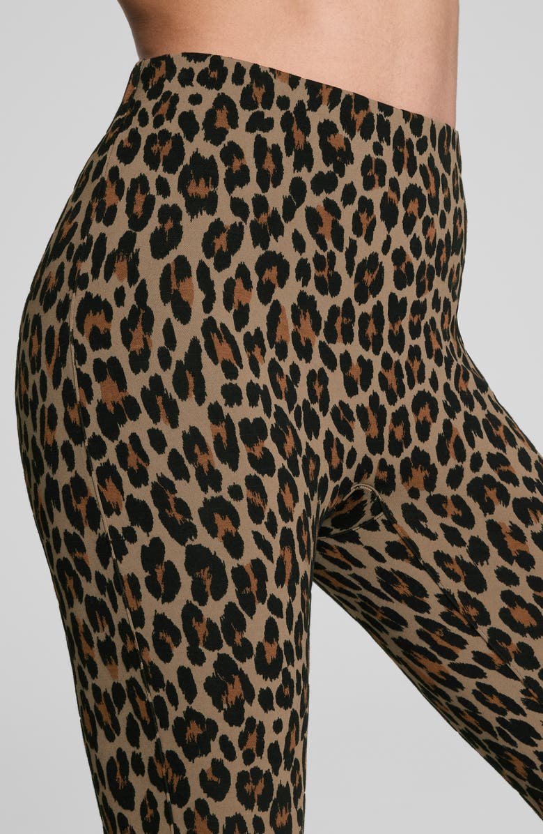 SPANX<sup>®</sup> SPANXsupersmooth<sup>™</sup> PerfectFit Ponte Stirrup Leggings, Alternate, color, Brown Multi