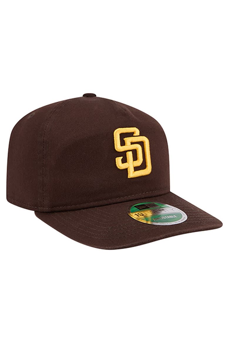 Men's New Era  Brown San Diego Padres Team 19TWENTY Adjustable Hat, Alternate, color, Brown