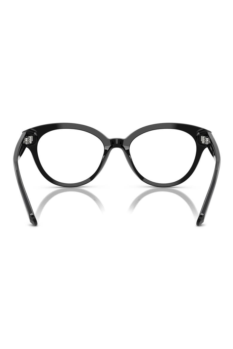 54mm Round Optical Glasses, Alternate, color, BLACK