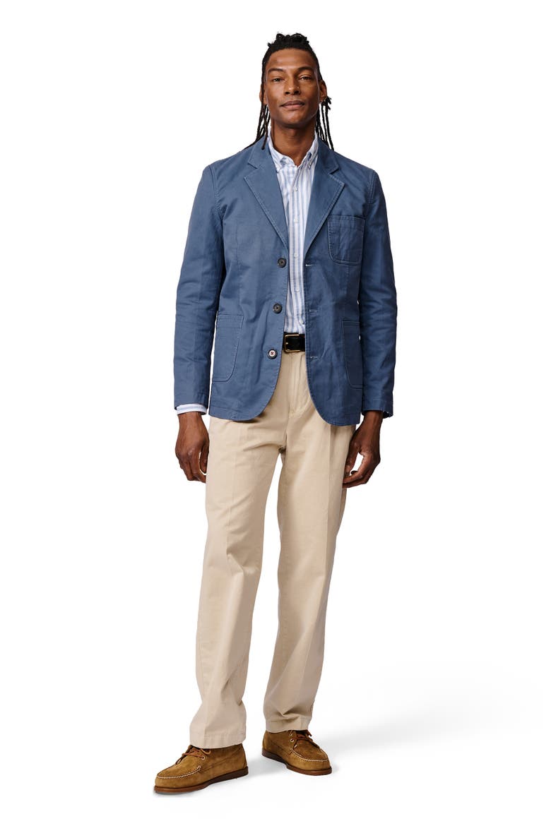 Mareham Patch Pocket Blazer, Alternate, color, Washed Blue
