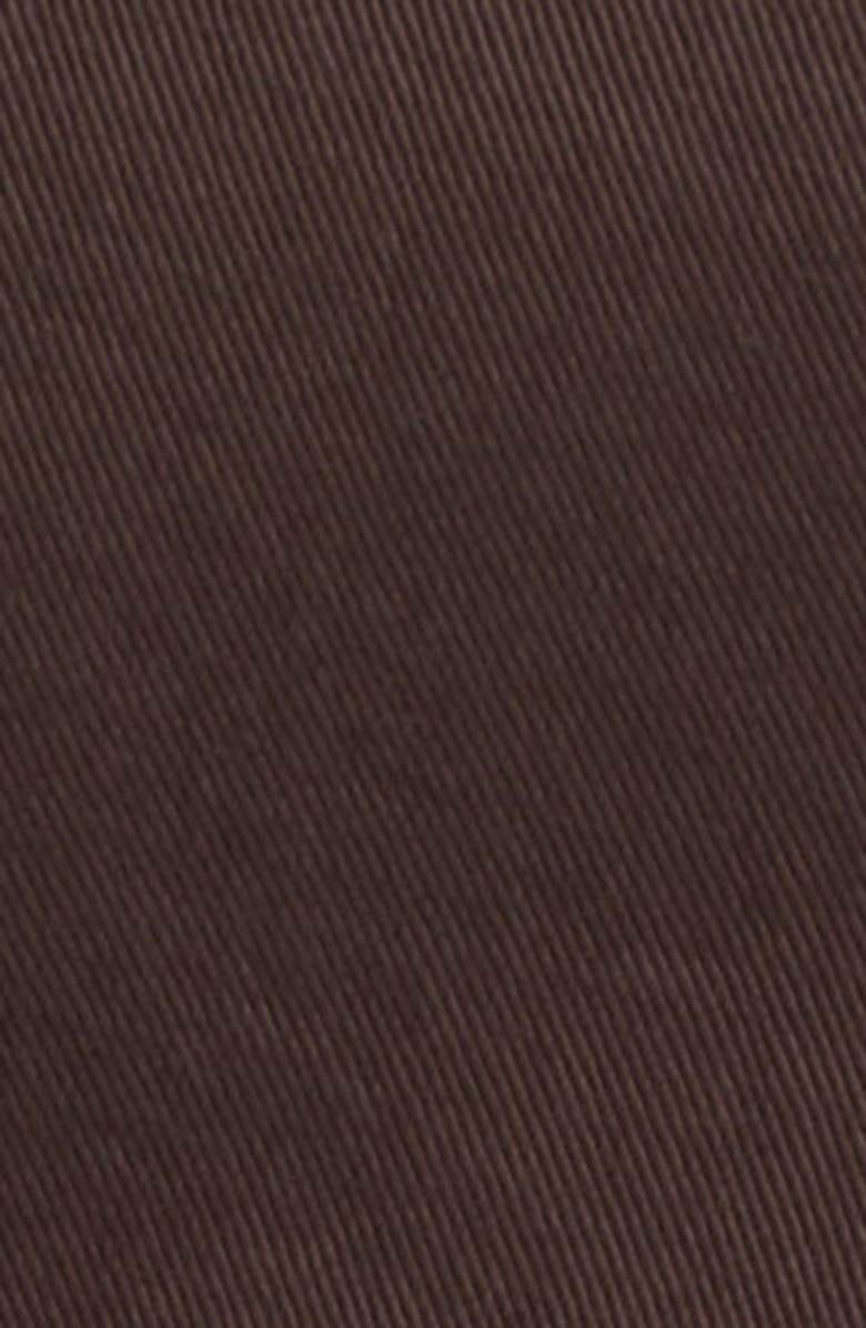 Brooklyn Industries Lorimer Stretch Cotton Wide Leg Pants, Alternate, color, French Roast Colored