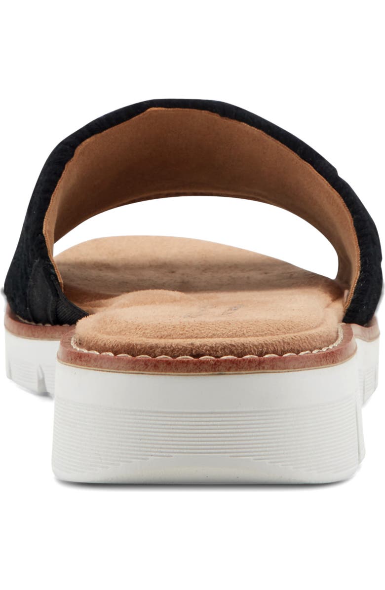 Easy Spirit Jadyn Platform Wedge Slide Sandal, Alternate, color, Black