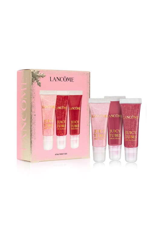 Lancôme Mini Juicy Tubes Set $48 Value In Transparent
