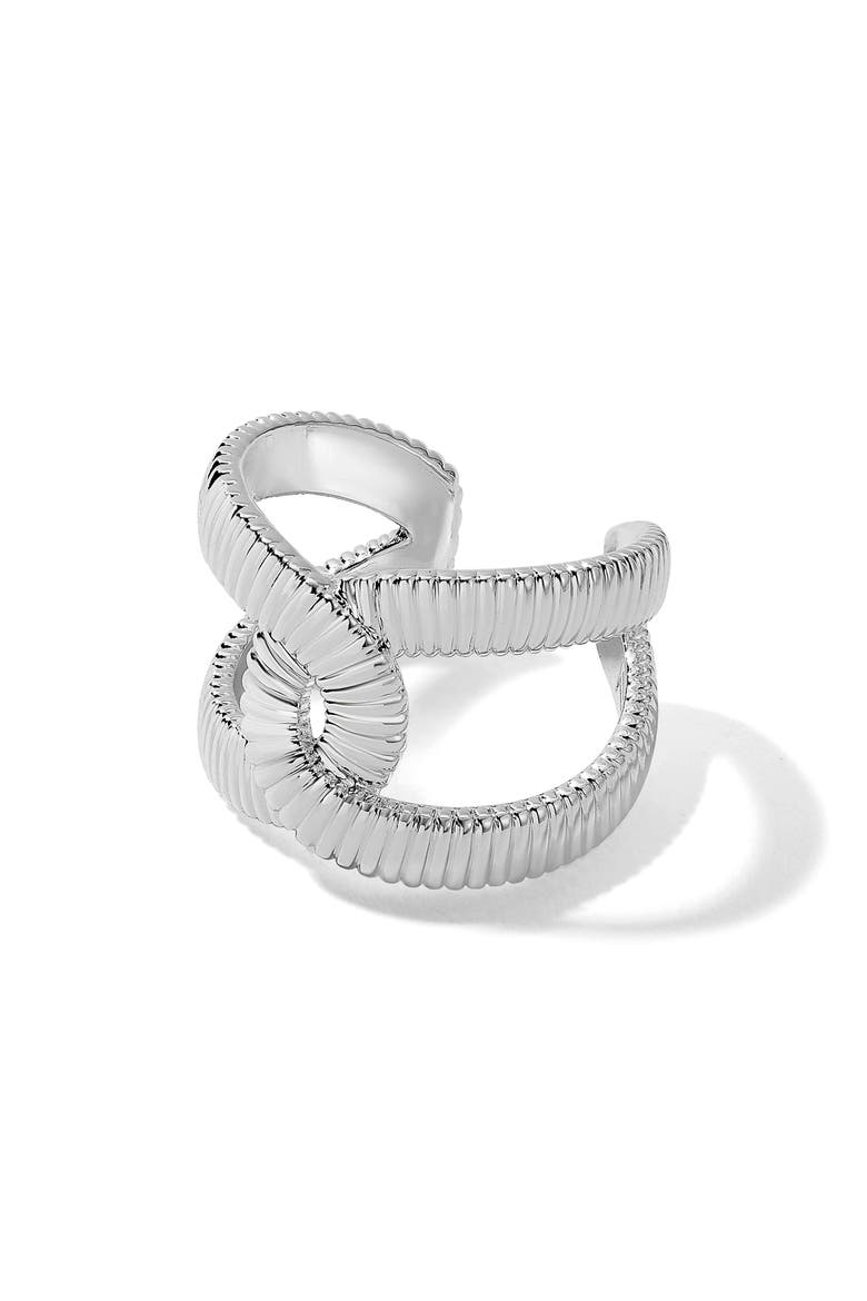 Zoe Ring, Main, color, SILVER