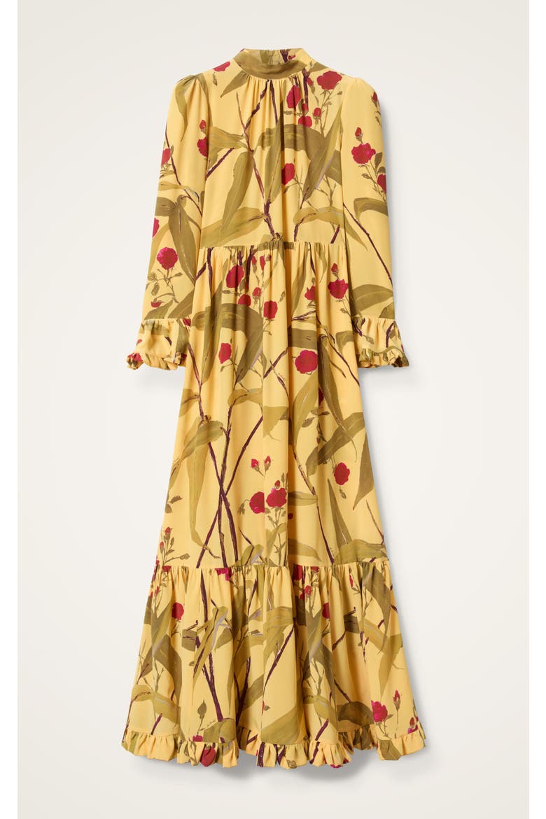Visconti Dress, Alternate, color, Bamboo Yellow
