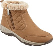 Easy Spirit Vance Water Repellent Faux Fur Trimmed Boot