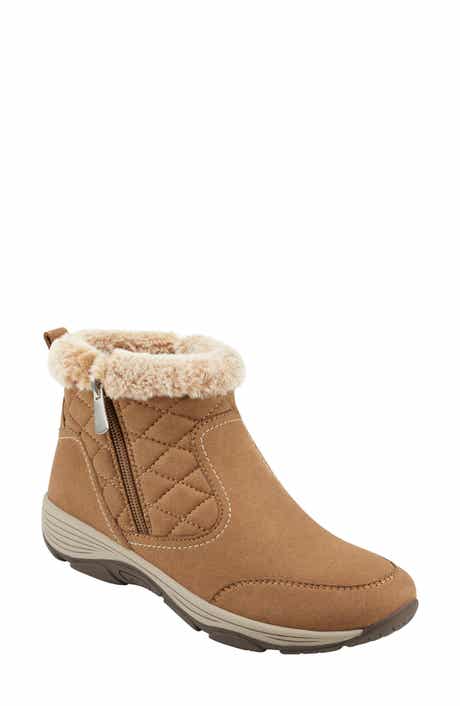 Easy Spirit Vance Water Repellent Faux Fur Trimmed Boot