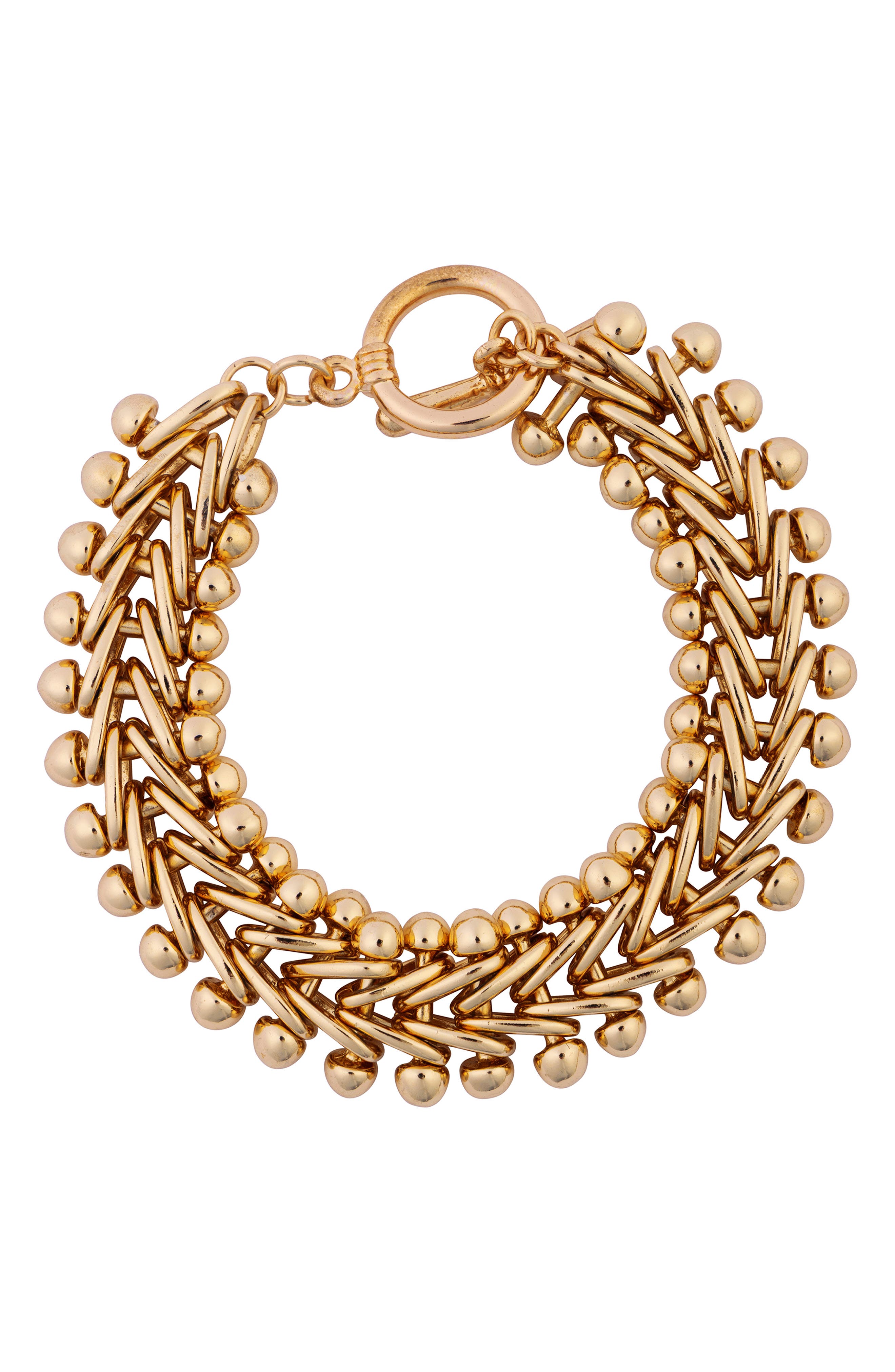 Chunky Chain Toggle Bracelet