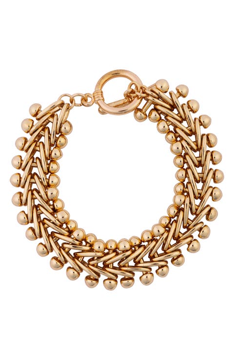 Chunky Chain Toggle Bracelet