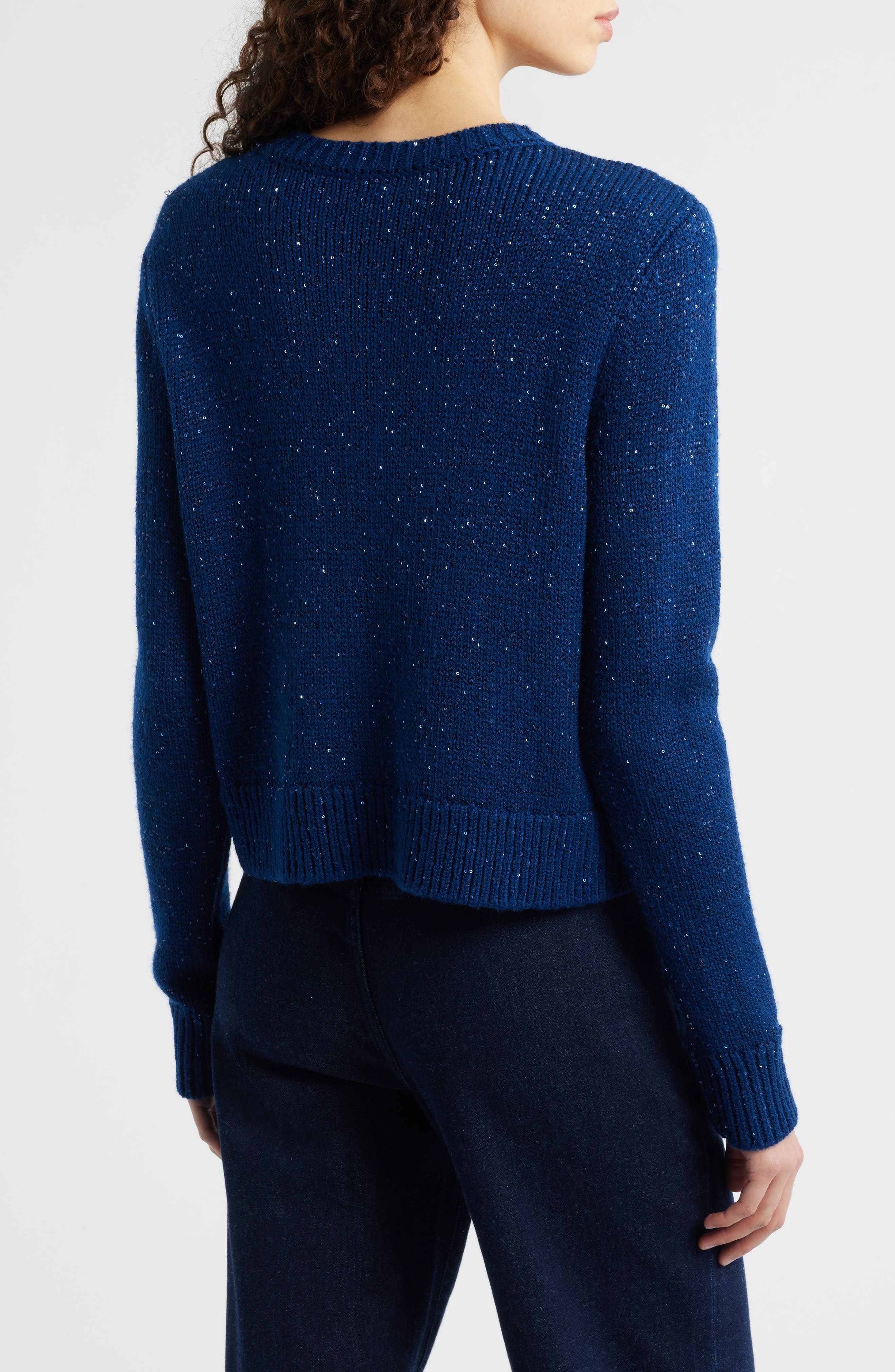 Aviva Sequin Sweater - image 2