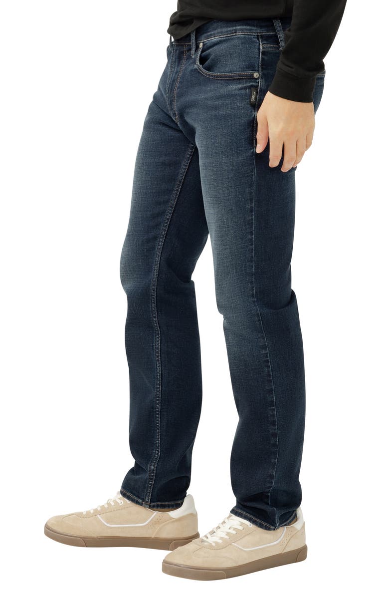 Silver Jeans Co. Konrad Slim Straight Leg Jeans, Alternate, color, Strand