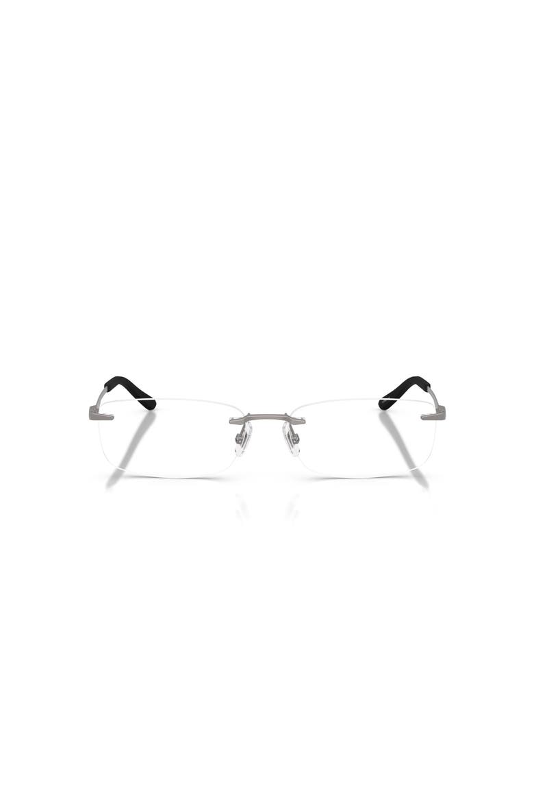 58mm Rectangle optical glasses, Alternate, color, Grey