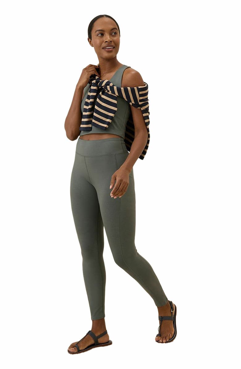 Pact On the Go-To Pocket Legging, Alternate, color, Castor Grey