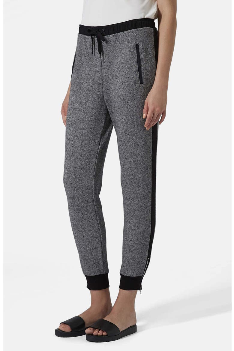 Marled Side Stripe Jogger Pants, Main, color, GREY