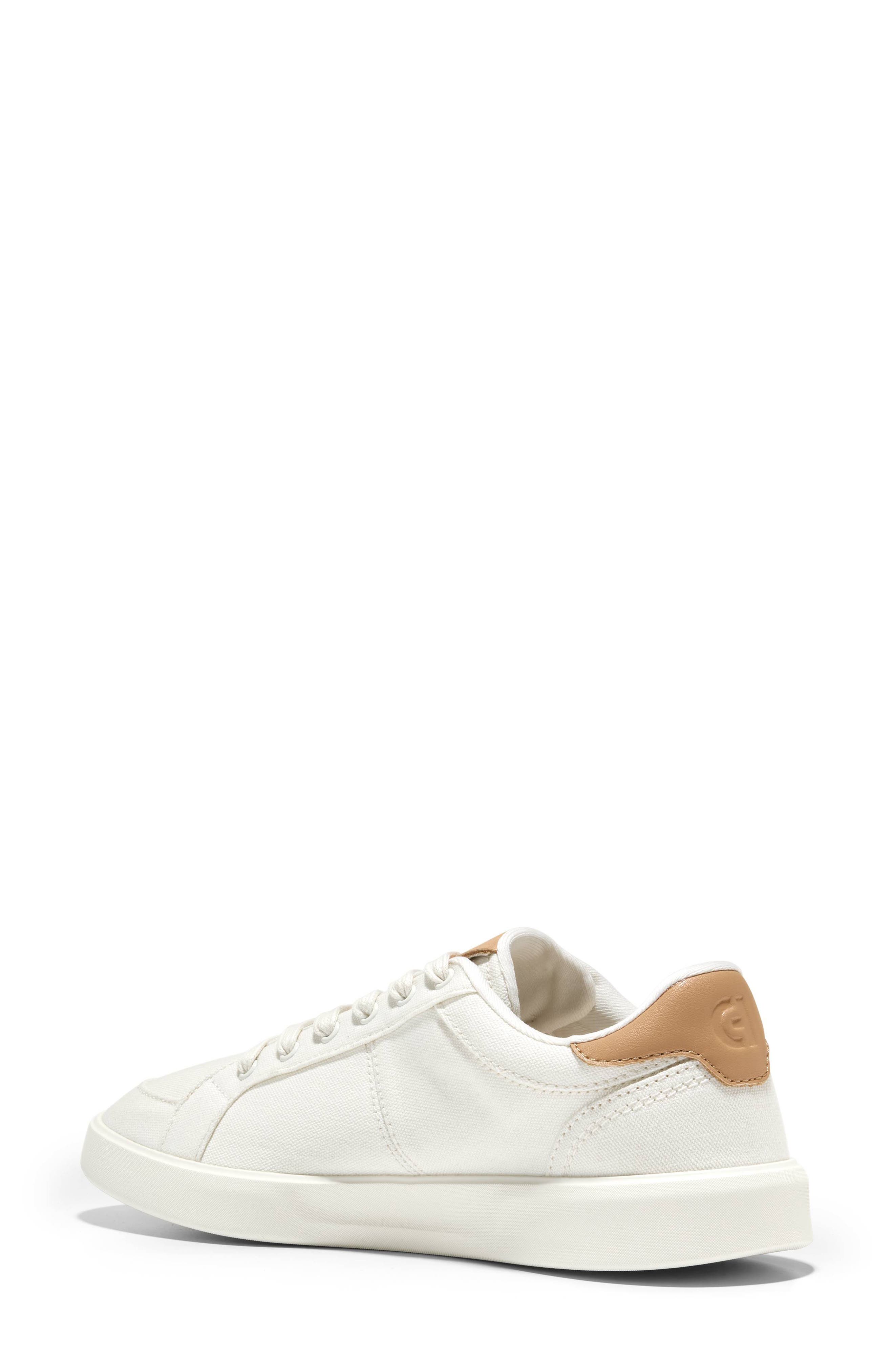Grand Crosscourt Drift Sneaker, Alternate, color, POWDER CANVAS/ BISCUIT LEATHER