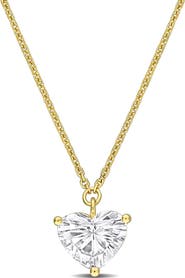 Julianna B. Lab Grown Diamond Heart Necklace 14K