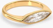 Meideya Marquise Sleek Ring