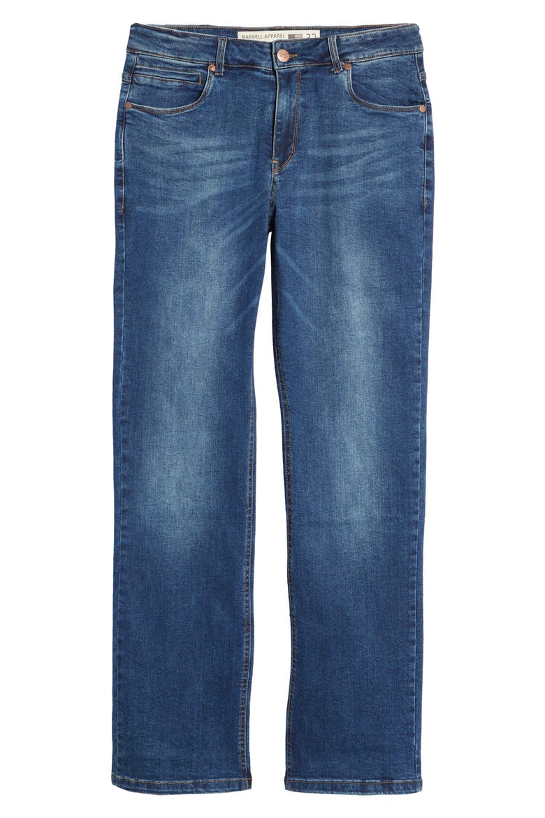 Relaxed Athletic Fit Jeans, Alternate, color, MEDIUM DISTRESSED