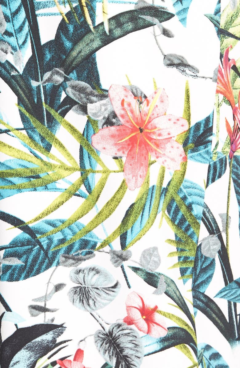 WAYF Tropical Print Culottes, Alternate, color,