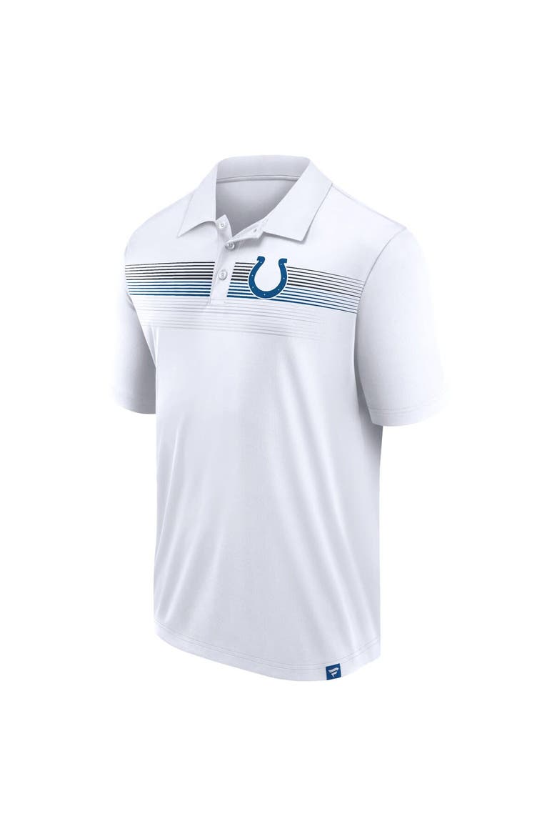 Men's Fanatics Branded White Indianapolis Colts Victory For Us Interlock Polo, Alternate, color, White