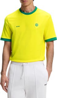 BOSS Lux Stretch Cotton Graphic T-Shirt