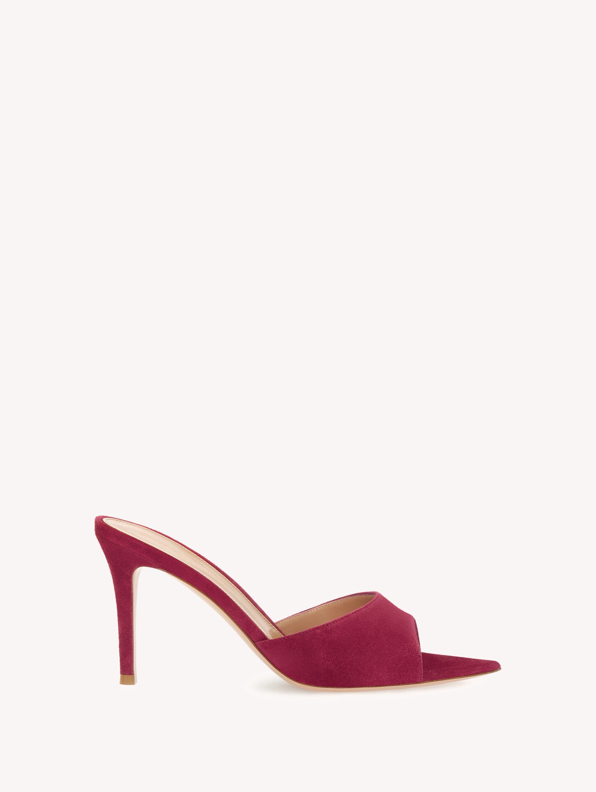  Pink Suede Leather