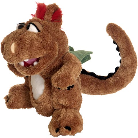 Ollie The Brown Dragon 14" Plush Hand Puppet