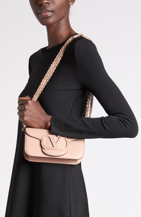 Small Locò Leather Shoulder Bag