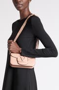 Valentino Garavani Small Locò Leather Shoulder Bag