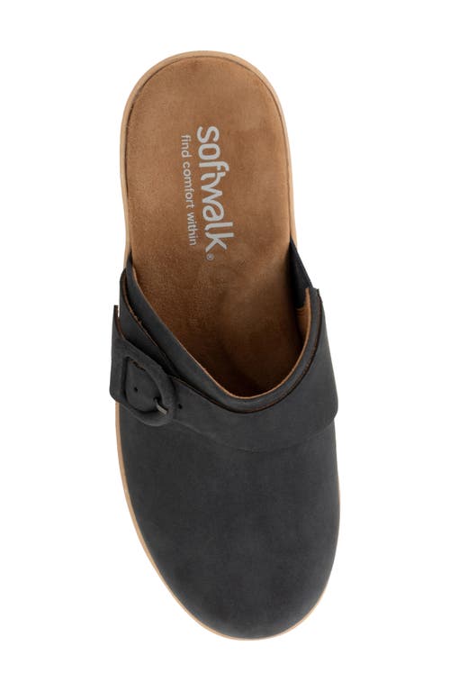 Softwalk ® Ferrara Platform Mule In Black