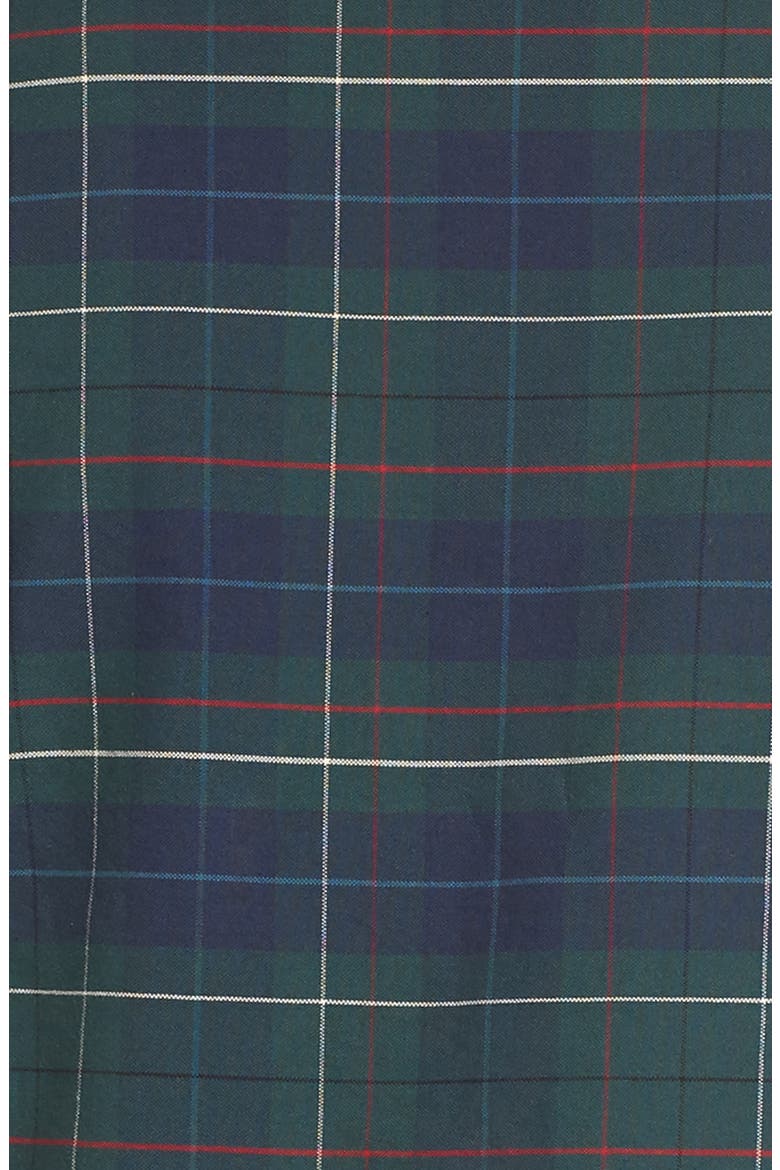 Plaid Ruffle Blouse, Alternate, color, GREEN GABLE SOFIA PLAID