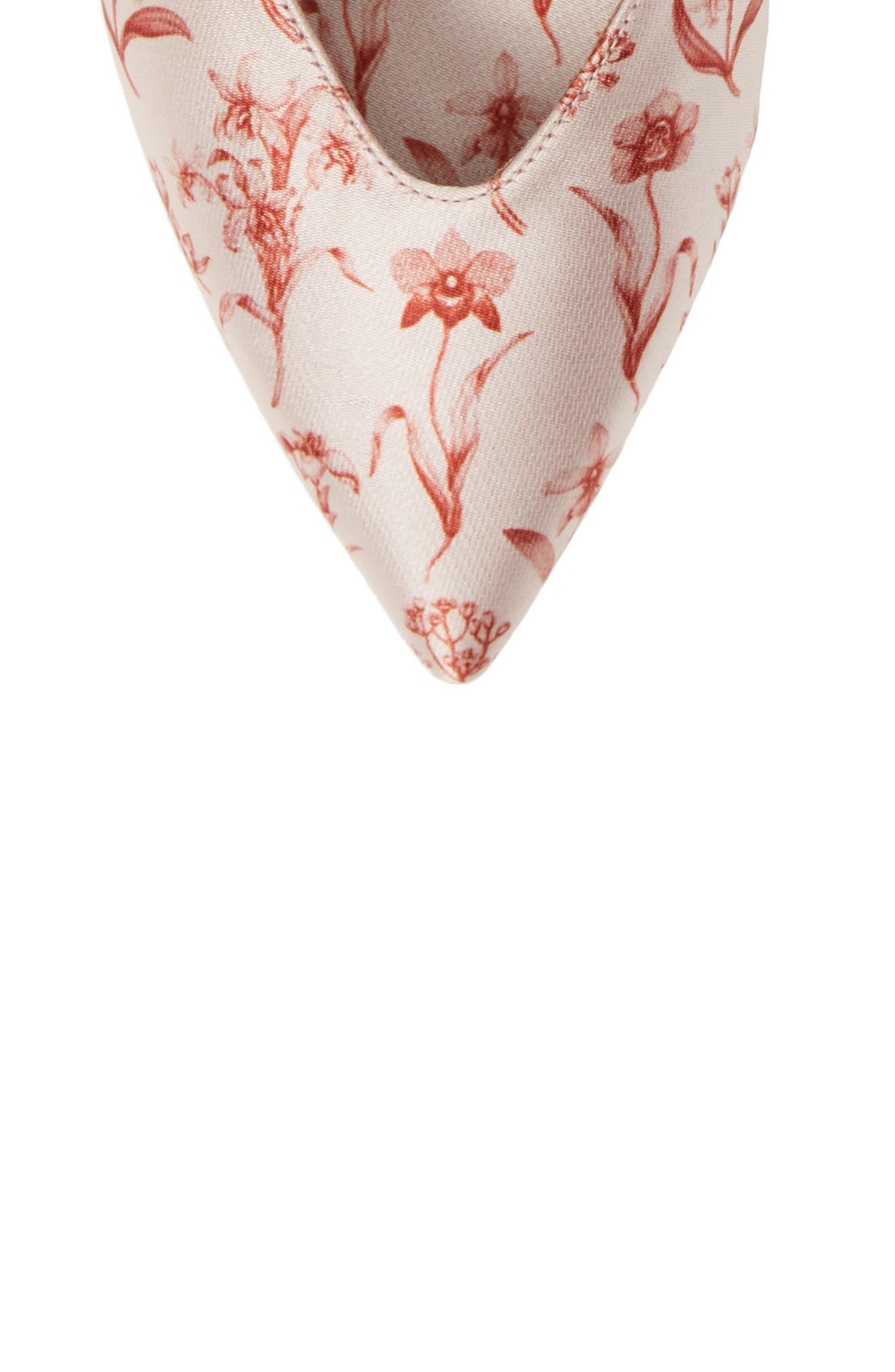 Tabitha Simmons Vera Floral Ankle Wrap Flat, Alternate, color, 