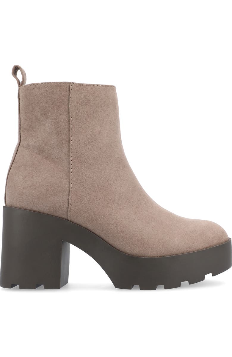 Journee Collection Cassidy Bootie, Alternate, color, Taupe