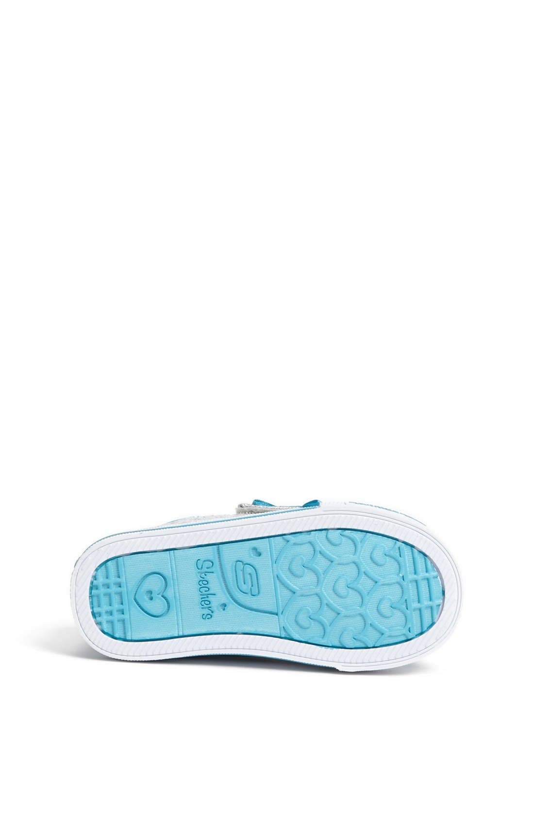 SKECHERS 'Shuffles - Sweet Steps' Light-Up Sneaker, Alternate, color, 
