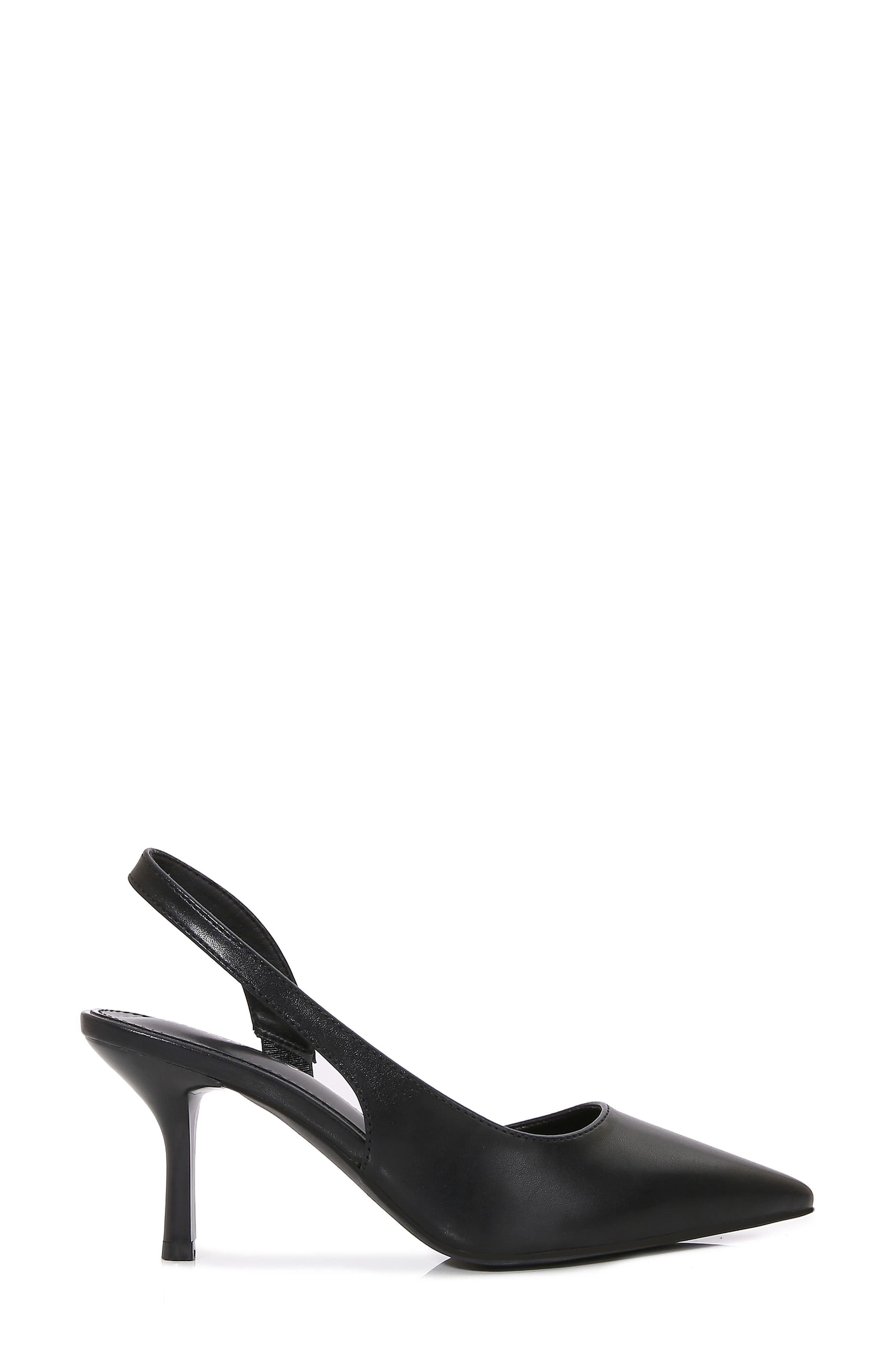 BERNESS Campbell Slingback d'Orsay Pump, Alternate, color, Black