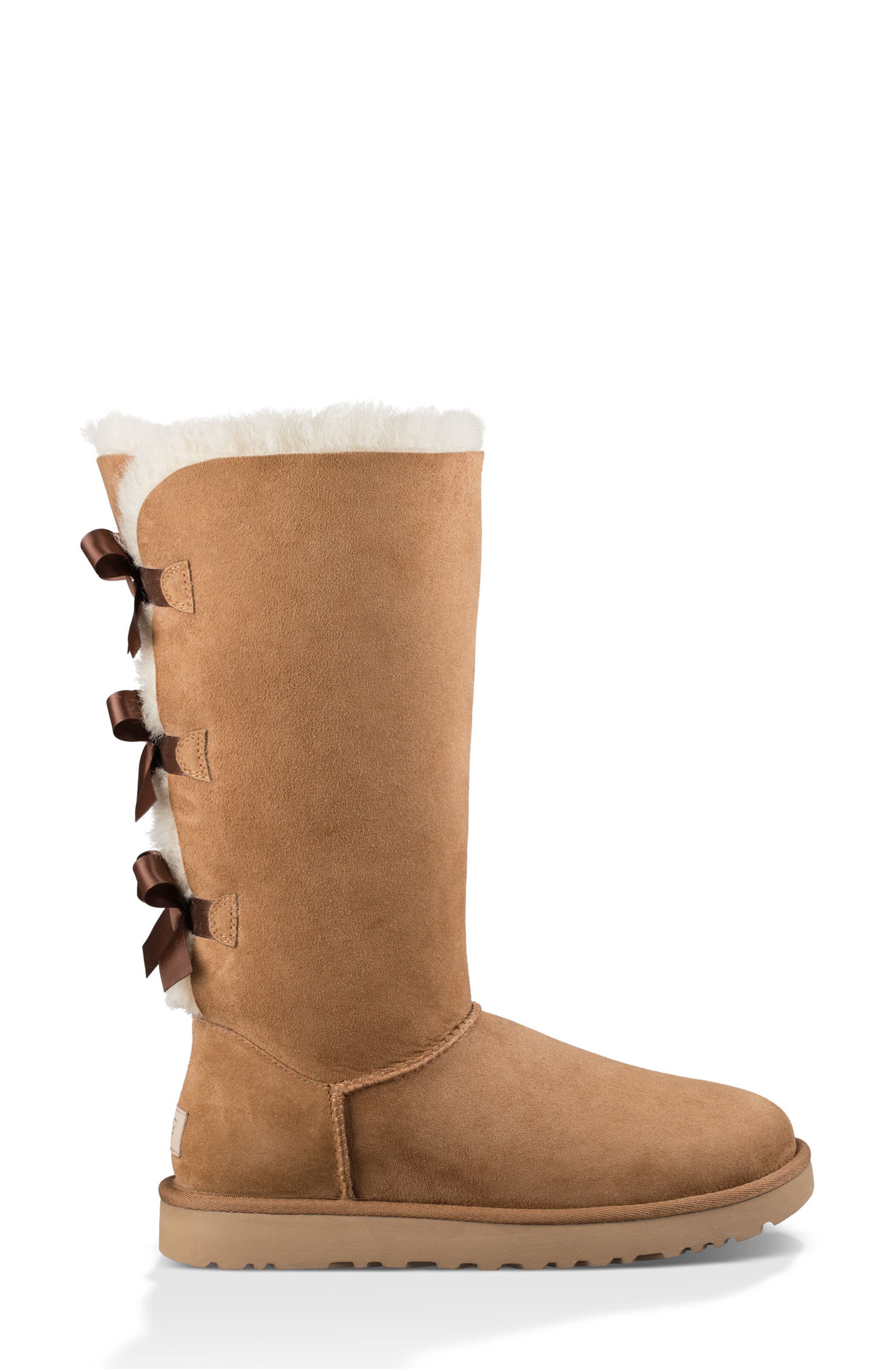 UGG<sup>®</sup> Bailey Bow Tall II Boot, Alternate, color, Che