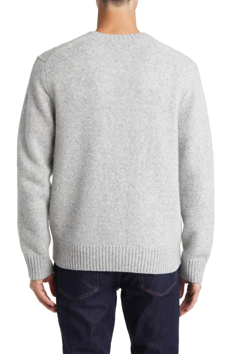 Vince Mélange Wool Blend Crewneck Sweater, Alternate, color,