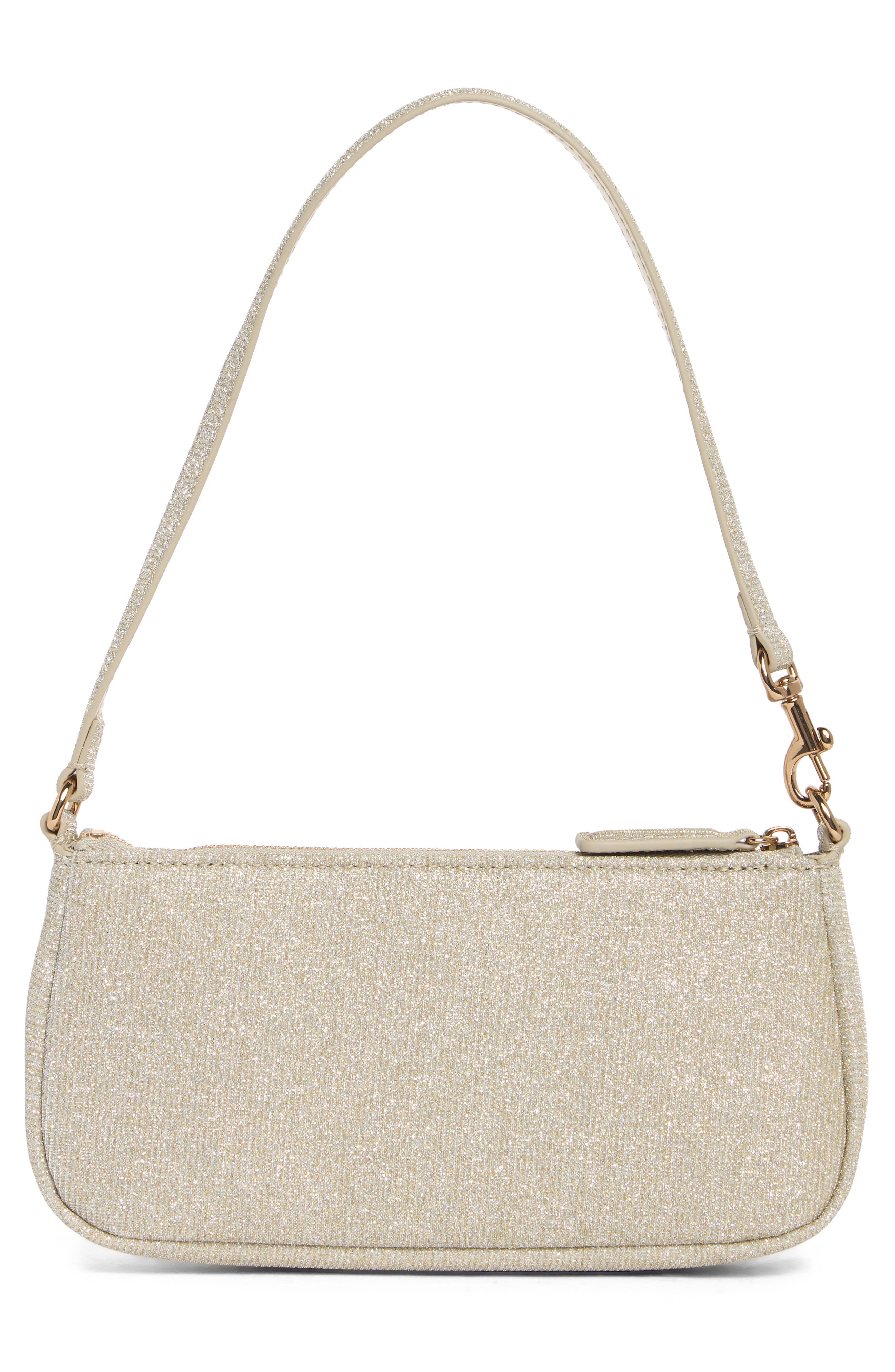 Kurt Geiger London Highgate Small Wristlet Shoulder Bag, Alternate, color, Silver Com