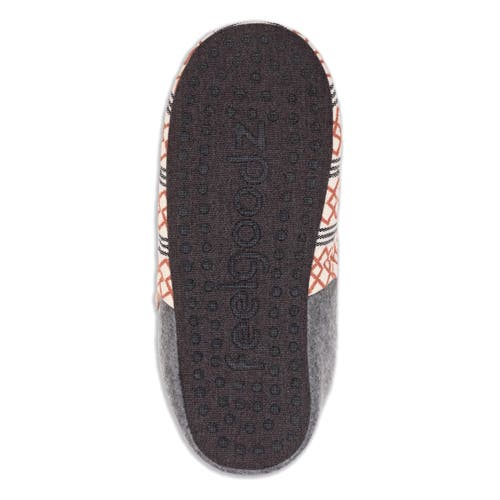 Feelgoodz Laidback Slipper Artisan Woven Indoor Closed Heel House Shoes In Multi