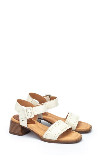 Pikolinos Oliva Ankle Strap Sandal In Brown