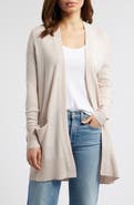 Caslon® Everyday Open Front Cardigan