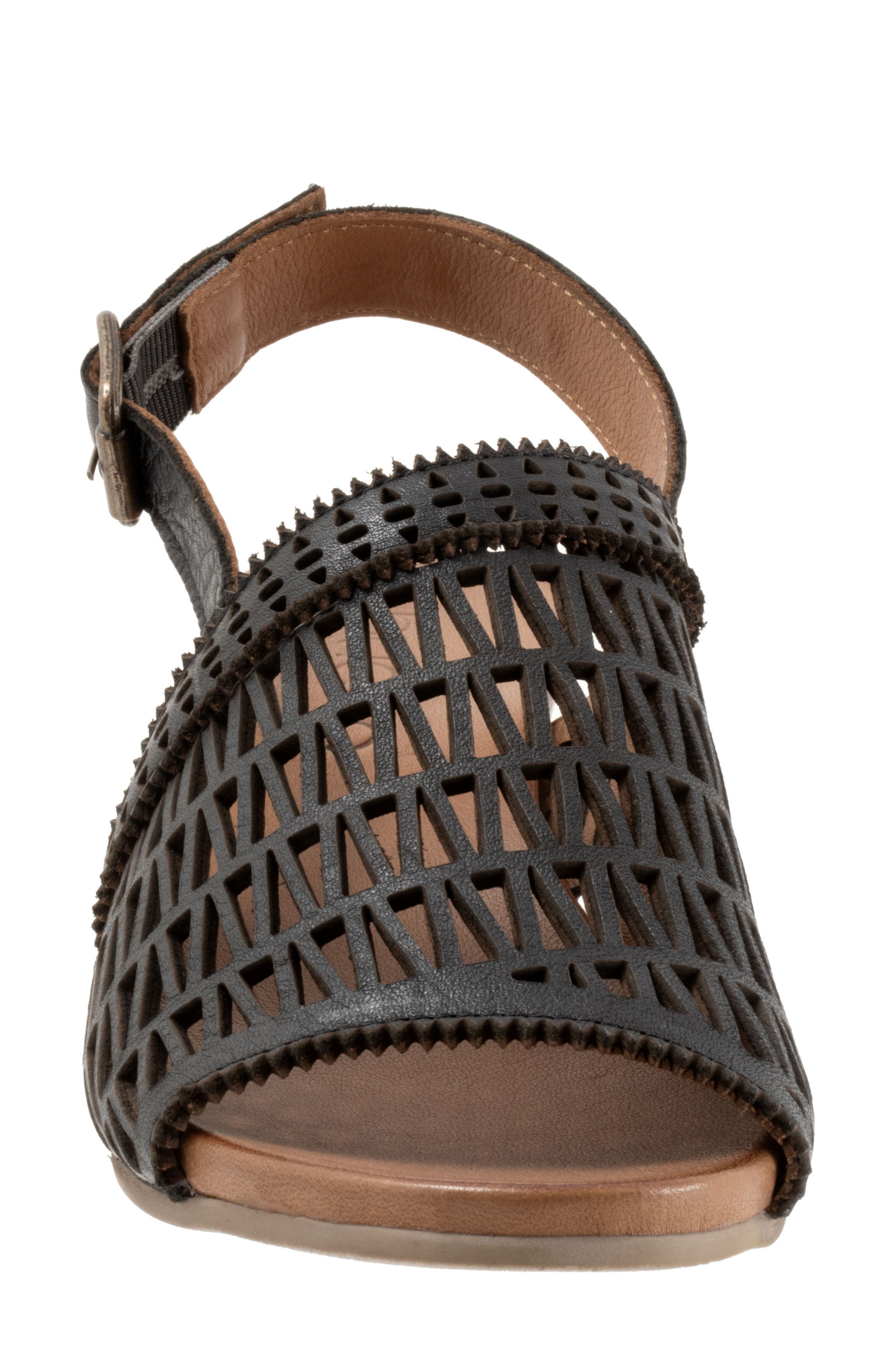 Bueno Lia Slingback Sandal, Alternate, color, Black