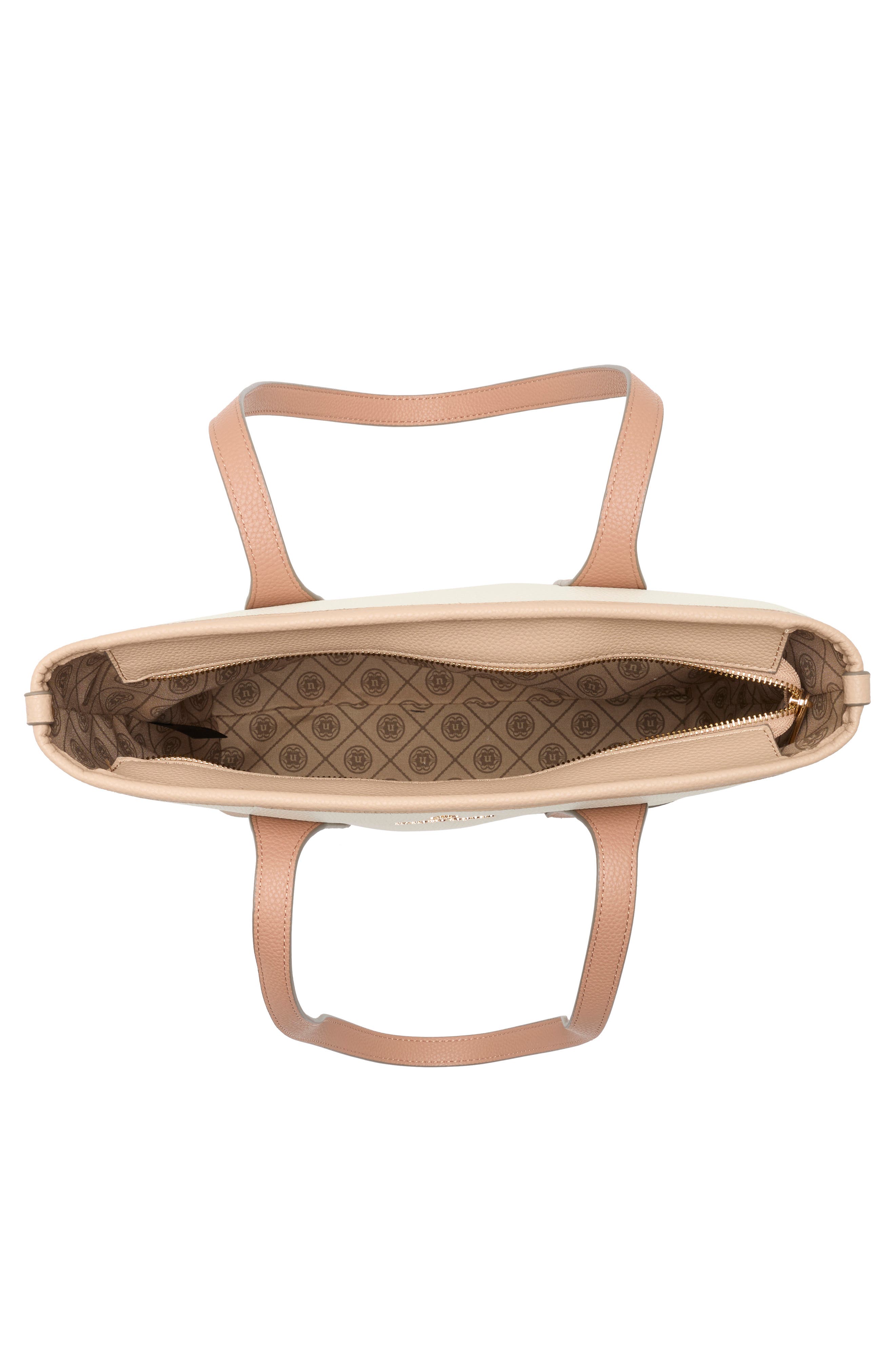 Nanette Lepore Sylas Tote with Wristlet Pouch, Alternate, color, Warm Taupe - Rice