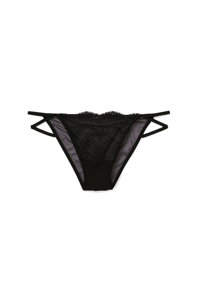 Adore Me Margaritte Bikini Panties, Main, color, Black