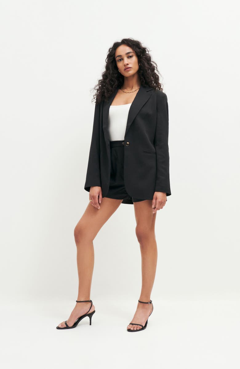 Reformation Classic Relaxed Notch Lapel Blazer, Alternate, color, 