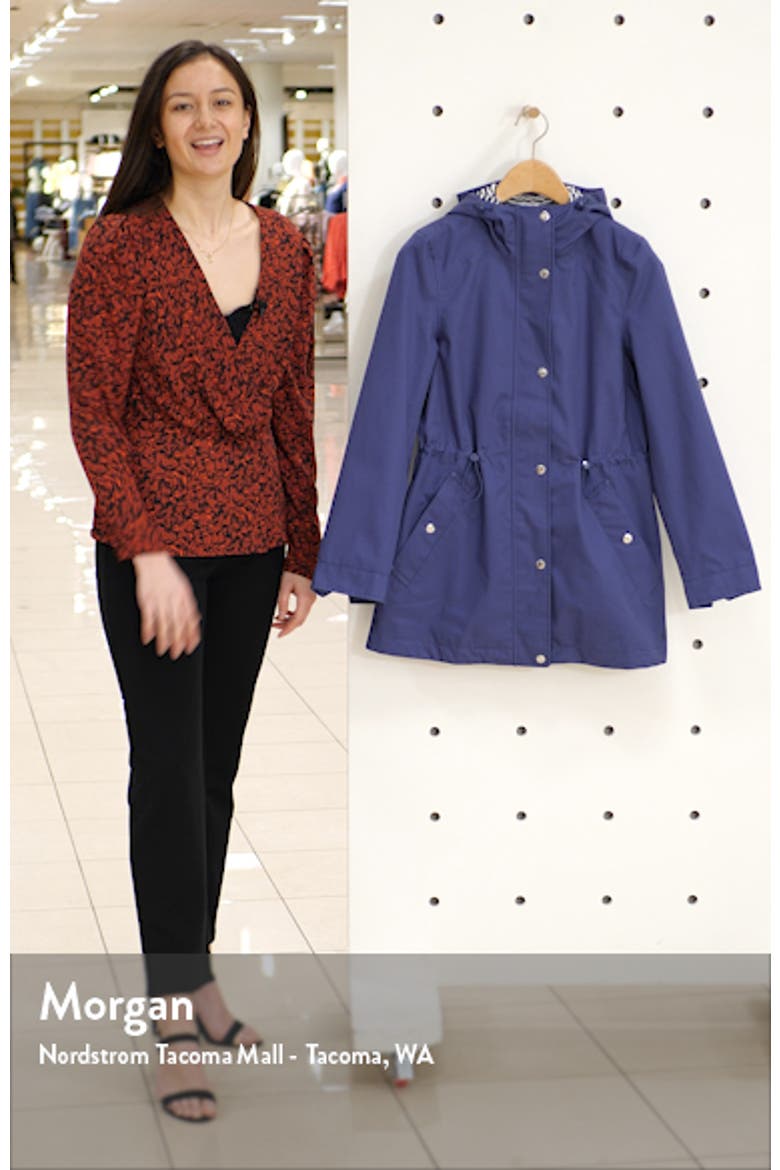 Shoreside Waterproof Hooded Raincoat video